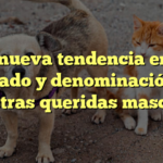 La nueva tendencia en el cuidado y denominación de nuestras queridas mascotas